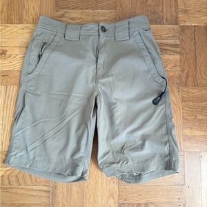Filson Tan Cargo Shorts with Relaxed Fit
